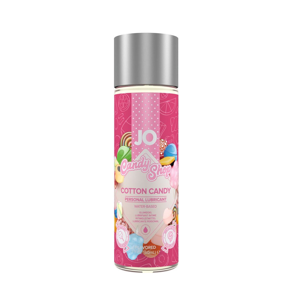 JO Candy Shop Cotton Candy Lube 60ml Water Based Lubricant - LOTIONS & LUBES