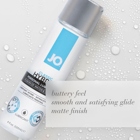 JO Classic Hybrid Lubricant Water Based Silicone Blend 120ml - LOTIONS & LUBES