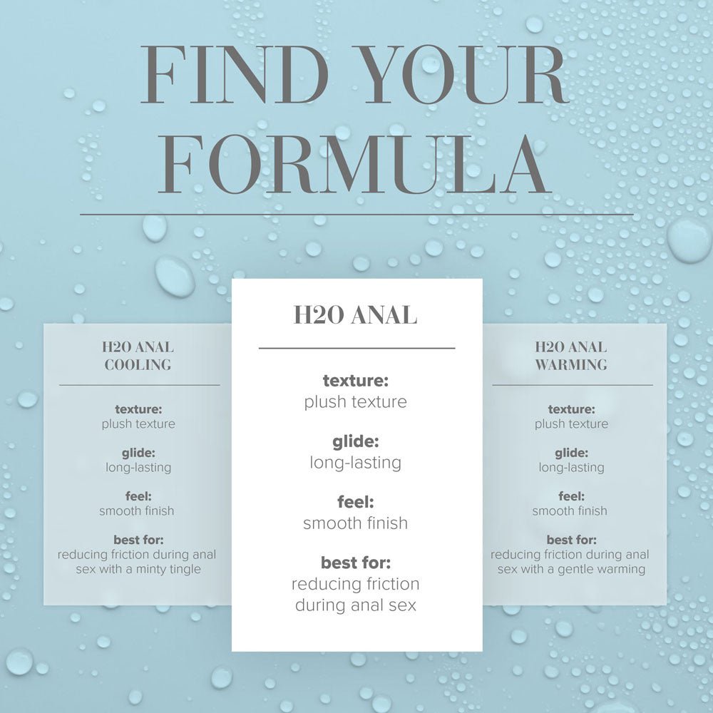 JO H2O Anal Lubricant Water Based 60ml - LOTIONS & LUBES