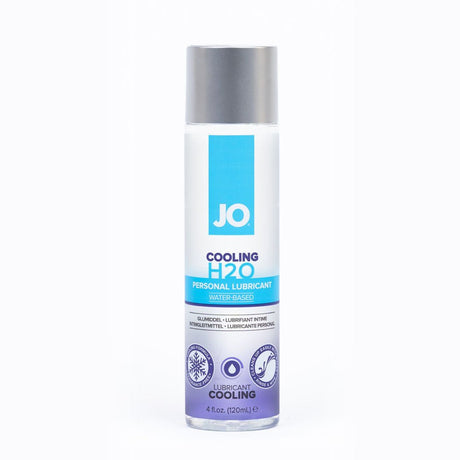 JO H2O Cooling Lube Water Based Lubricant 120 mL Bottle - LOTIONS & LUBES