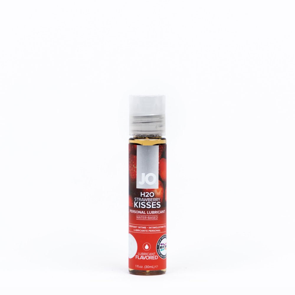 JO H2O Strawberry Kisses Lube Water Based Lubricant 30ml - LOTIONS & LUBES