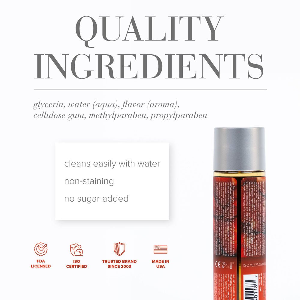 JO H2O Strawberry Kisses Water Based Lubricant 120ml - LOTIONS & LUBES