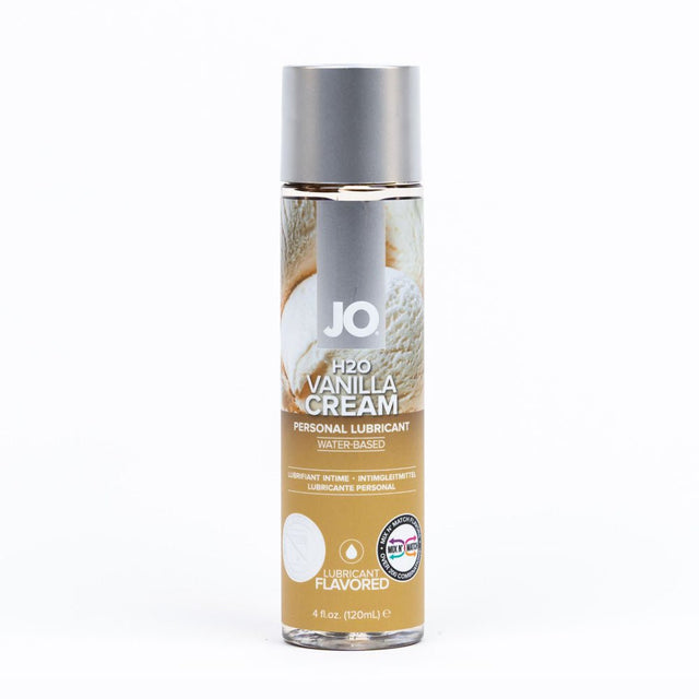JO H2O Vanilla Cream Vanilla Flavoured Water Based Lubricant 120 Ml Bottle - LOTIONS & LUBES