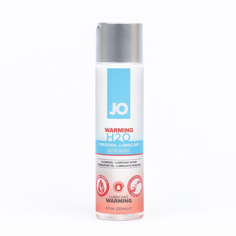 JO H2O Warming Lube Water Based Lubricant 120ml Bottle - LOTIONS & LUBES