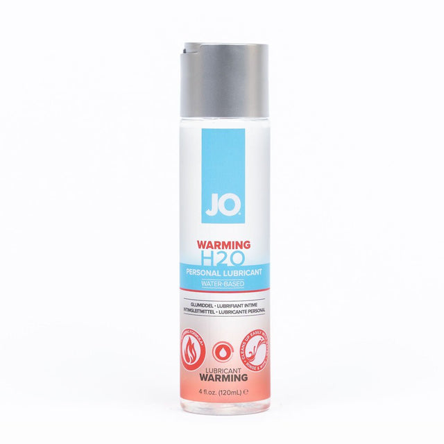 JO H2O Warming Lube Water Based Lubricant 120ml Bottle - LOTIONS & LUBES