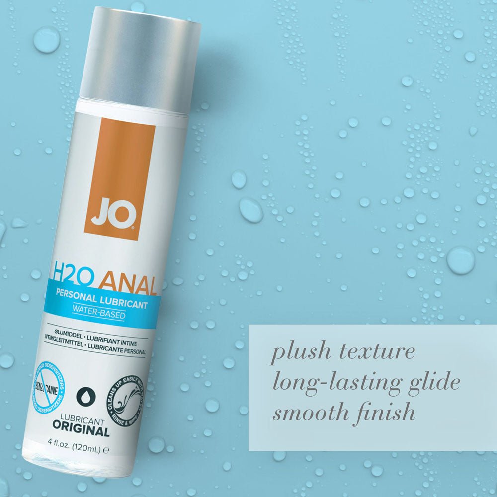 JO H2O Water Based Anal Lubricant 240 ml Bottle Premium Quality - LOTIONS & LUBES