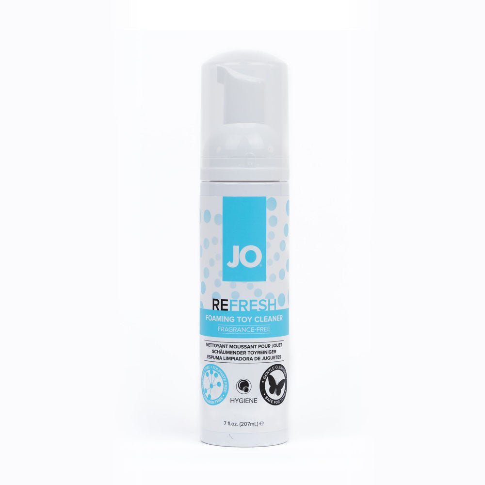 JO Refresh Foaming Toy Cleaner 207 mL Bottle Safe For Toys - HEALTH CARE