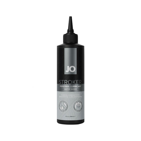 JO Stroker Lube Water Based Lubricant 240ml Bottle - LOTIONS & LUBES
