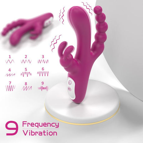 Joker Triple Ecstasy Vibrator - Naughty by Nature Adult Store