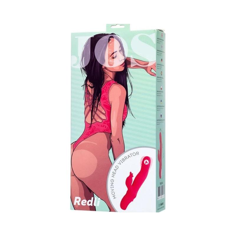 JOS Redli Heating and Rotating Rabbit Tickler - Naughty by Nature Adult Store