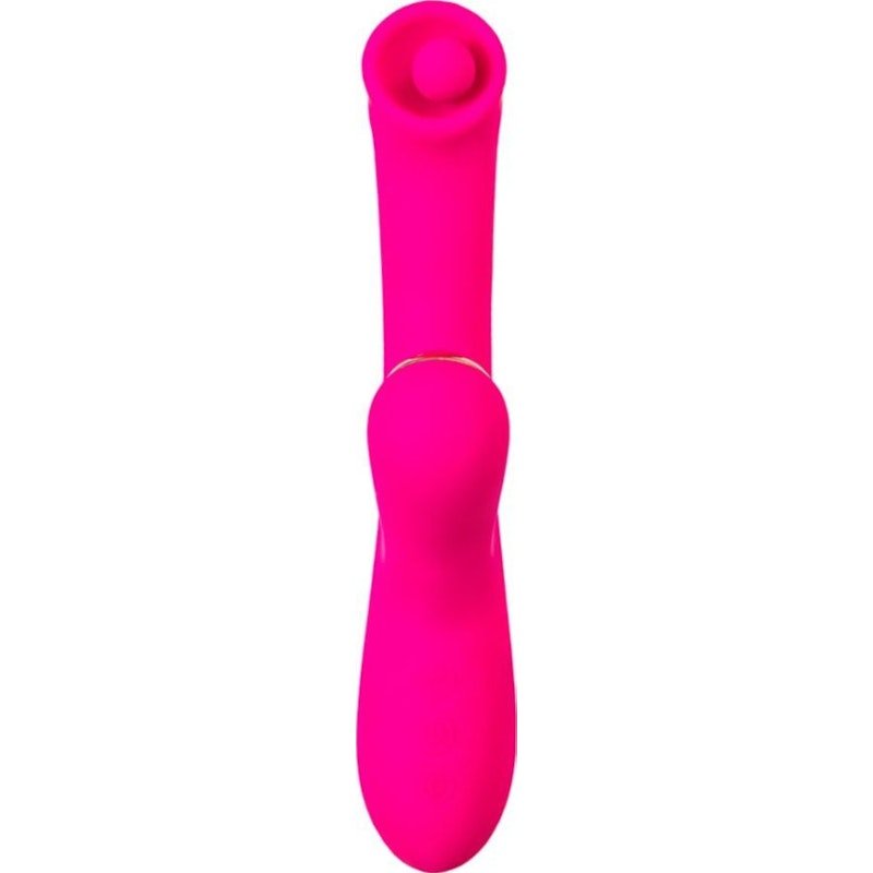 JOS Rolli Stimulating Ball Vibrator with Vaccuum Clitoral Stimulator - Adult Toys