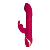 JOS Tenty Rabbit Vibrator with Moving Shaft Rings - Adult Toys