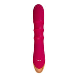 JOS Tenty Rabbit Vibrator with Moving Shaft Rings - Adult Toys