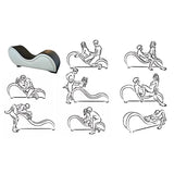 Kama Sutra Halo Arc Love Lounge White - Adult Toys