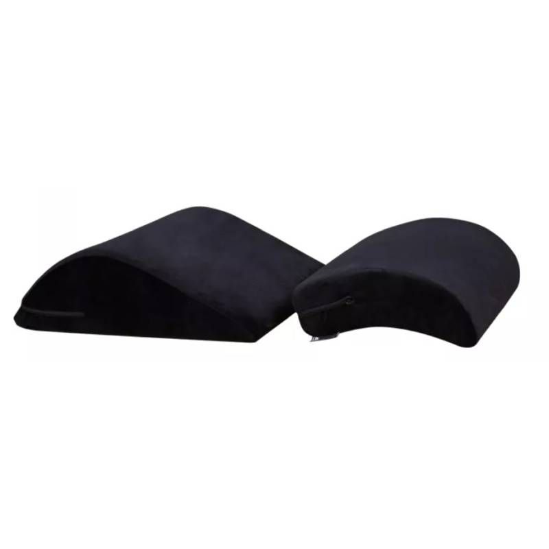 Kama Sutra Lounge Pillow Set Black - Adult Toys