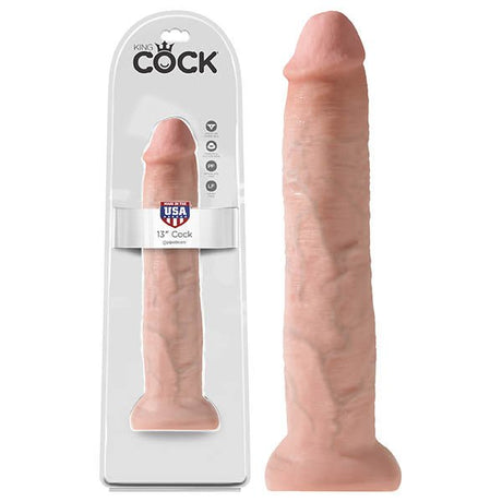 King Cock 13'' Cock - Flesh 33 cm Dong - DONGS