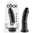 King Cock 8'' Cock - Black (8'') Dong - DONGS
