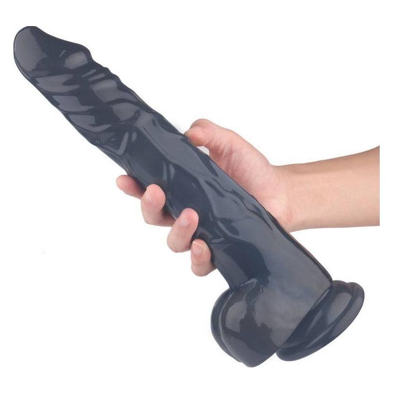 King Kong Dong w Balls Black XL - Naughty by Nature Adult Store