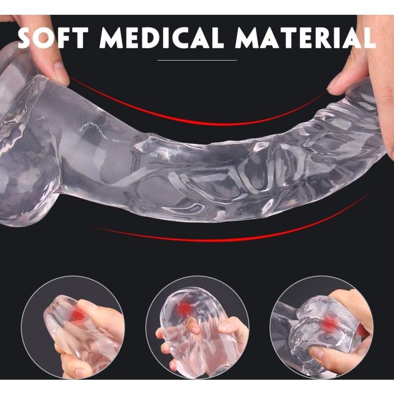 King Kong Dong w Balls Black XL - Naughty by Nature Adult Store