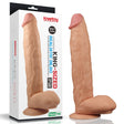 King Size 11 Inch Realistic Dildo Flesh Color 29 5 Cm Long - DONGS