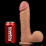 King Size 9'' Realistic Dildo - Flesh Dong - DONGS