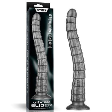 King Sized Vibrating Vibrax Slider - (14.5'') Rechargeable Dildo - DONGS