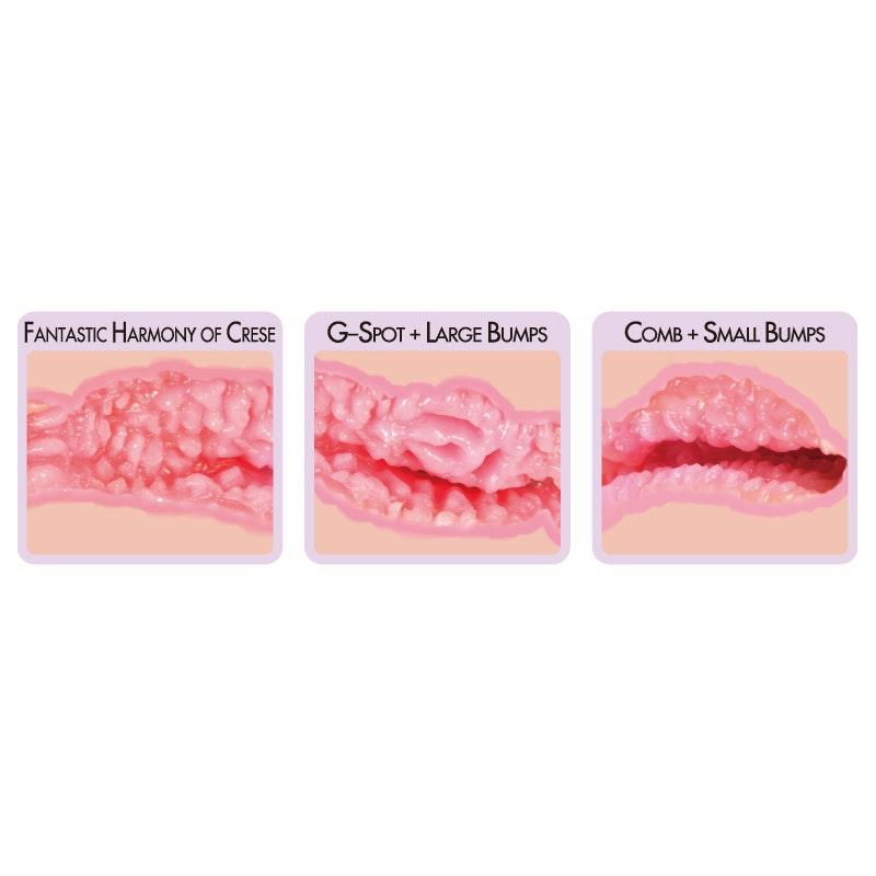 Kokos Nara Pocket Pussy – Twin Layer Suction Masturbator Sleeve - Adult Toys