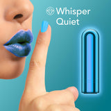 Kool Vibes - Rechargeable Mini Bullet - Blueberry - Blueberry 6.4 cm USB Rechargeable Bullet - BULLETS & EGGS