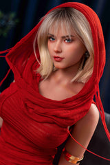 L109 Life Size Realistic Cute Blonde Silicone Sex Doll 169cm - Sex Doll