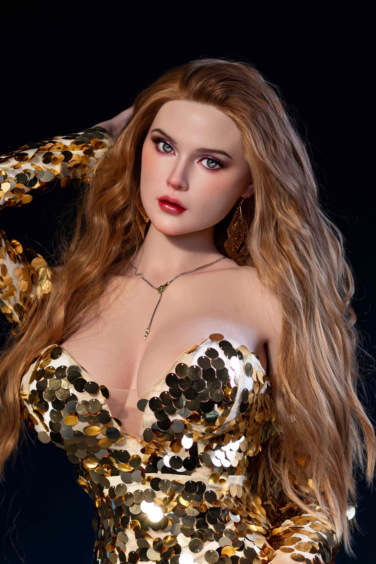 L121 Life Size Silicone Sex Doll Fully Poseable With Realistic Curves - Sex Doll