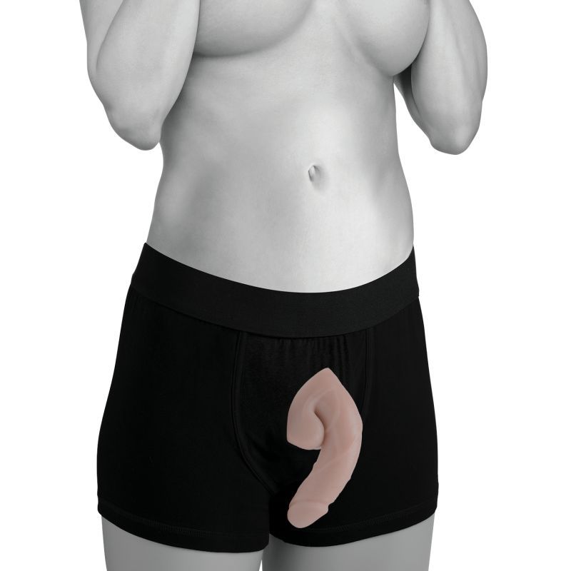 Large Bulge Soft Packer Dildo Light Skin Tone - Adult Toys