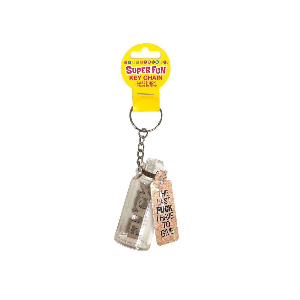 Last Laugh Key Chain Novelty Keychain Funny Gift For Anyone - NOVELTIES