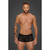Leopard Flock Short Shorts - Lingerie