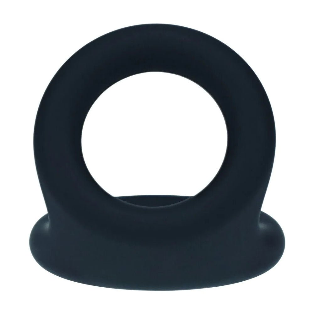 LEVELZ Double O Silicone Cock Ring Size M Black - COCK RINGS