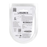 LEVELZ Double O Silicone Cock Ring Size M Black - COCK RINGS