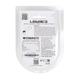 Levelz Liquid Silicone Ball Strap Medium Black For Men - COCK RINGS