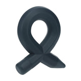 LEVELZ Pencil Liquid Silicone Cock Ring Black - COCK RINGS