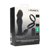 Levelz Remote Controlled Prostate Stimulator With Cock Ring - ANAL TOYS