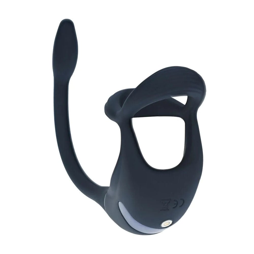 LEVELZ Remote Controlled TriO Cock Ring Prostate Stim Anal Plug - COCK RINGS