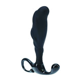 LEVELZ Rippled Prostate Massager With Hard Loop Large Black - ANAL TOYS