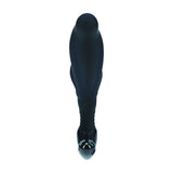 LEVELZ Rippled Prostate Massager With Hard Loop Large Black - ANAL TOYS