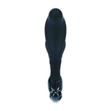 LEVELZ Rippled Prostate Massager With Hard Loop Small Black - ANAL TOYS