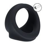 LEVELZ Silicone Cock and Ball Harness Black - COCK RINGS