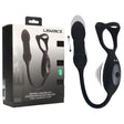 Levelz TriO Vibrating Thrusting Cock Ring With Prostate Stimulator Black - COCK RINGS