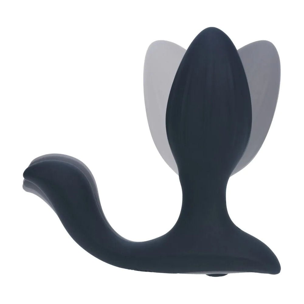 LEVELZ Vibrating Rotating Anal Plug Black 10.7cm - ANAL TOYS