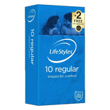 Lifestyles Regular Condoms 10 - Lotions & Potions