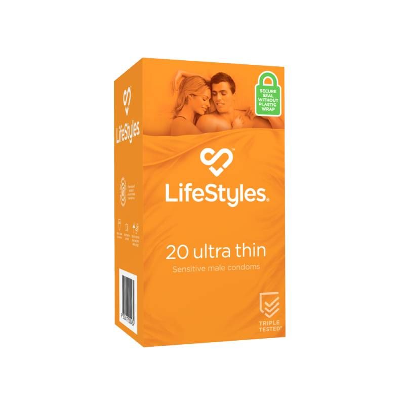 LifeStyles Ultra Thin Condoms 20 - Lotions & Potions