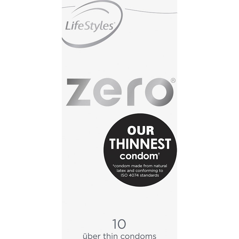 LifeStyles Zero 10 Condoms - Lotions & Potions