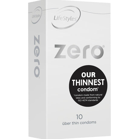 LifeStyles Zero 10 Condoms - Lotions & Potions