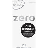 LifeStyles Zero 20 Condoms - Lotions & Potions